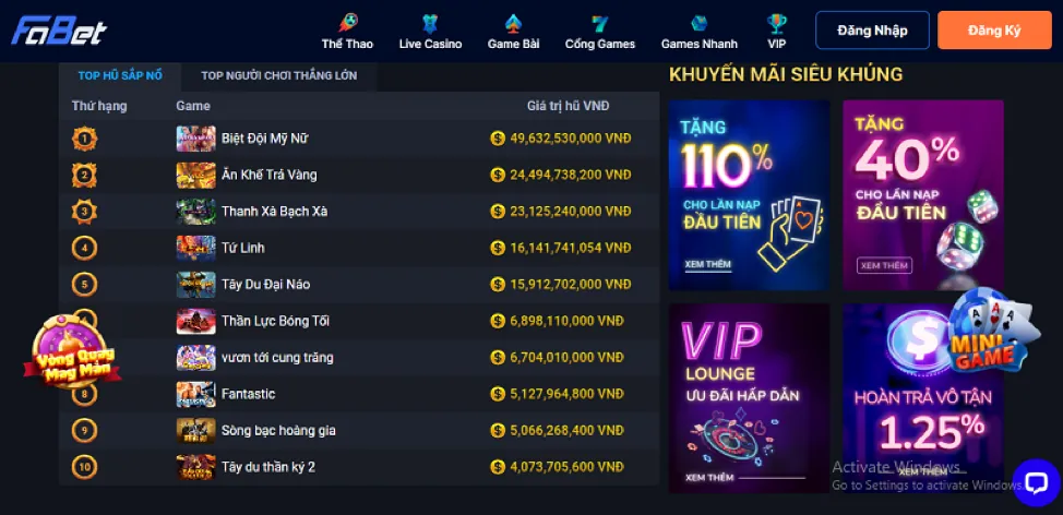 Hoàn trả thể thao và casino 80king88